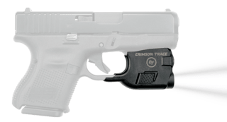 The Lightguard is a 110 Lumen LED white light designed as a sturdy, durable unit, that will fit snugly around your trigger guard.